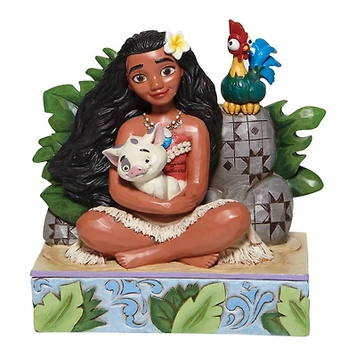 Moana with Pua and Hei Hei
