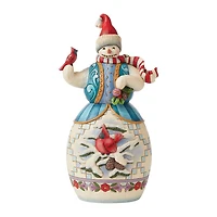 Heartwood Creek "Answering Winter's Call" Snowman Figurine