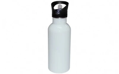 Customizable 600ml Stainless Steel Water Bottle Straw Top