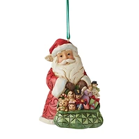 Jim Shore Worldwide Event Ornament Santa