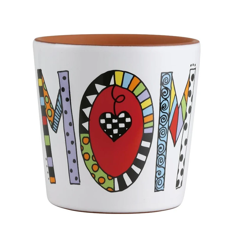 Cuppa Doodle Mom Planter