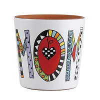 Cuppa Doodle Mom Planter