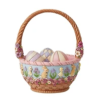 Jim Shore 19th Annual Easter Basket w/Egg