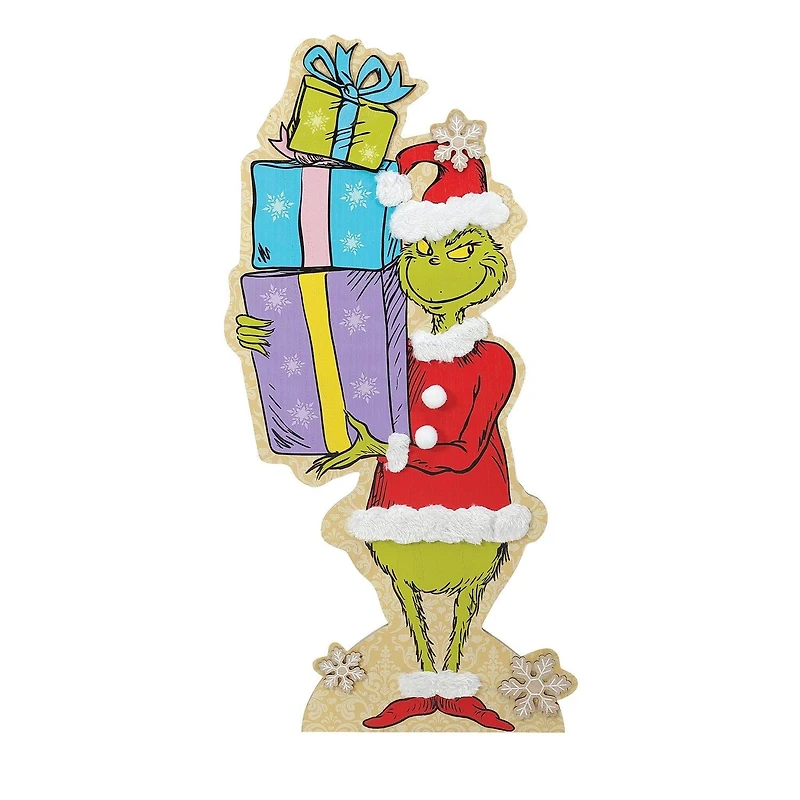 Grinch Easel Decor