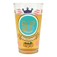 60th Birthday Pint Glass