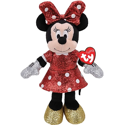 TY Plushie-Red Dress Minnie Plush