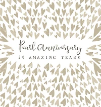 Pearl 30th Anniversary Card