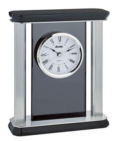 Quartz Gift Clock with Engraving Plate