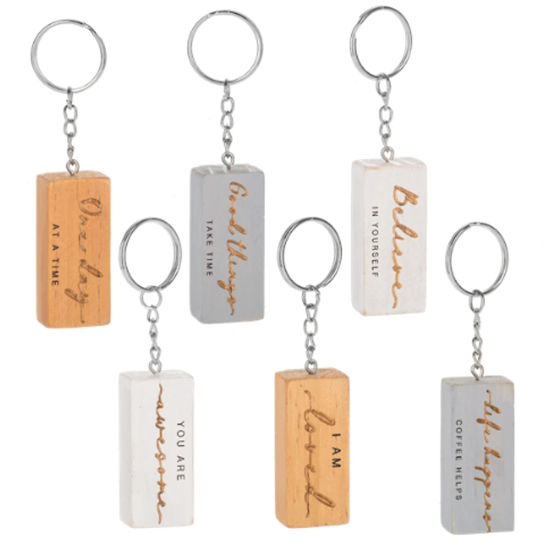 Simply Stated Key Rings