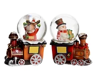 3" Christmas Train Water Globe