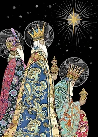 Three Kings Christmas Card