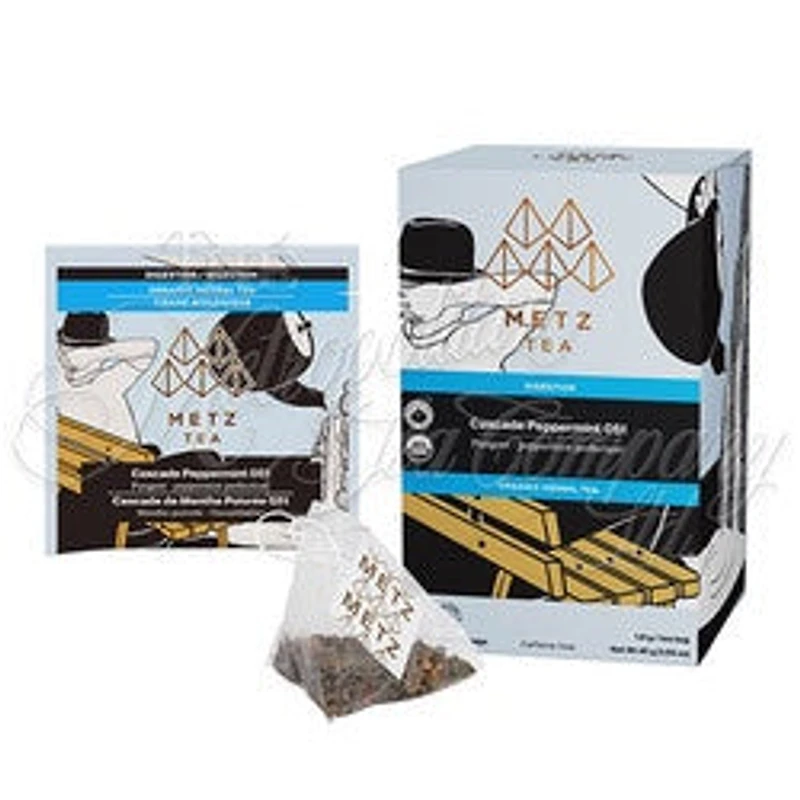 ORGANIC CASCADE PEPPERMINT -  25 Tea Bags