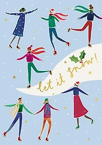 Let it Snow Holiday Card