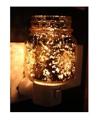 Gold Mason Jar Night Light