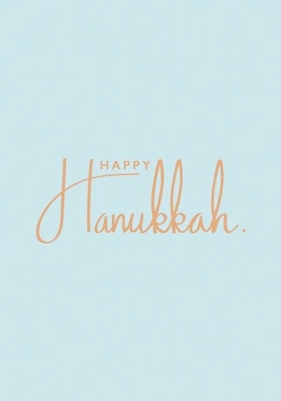 Happy Hanukkah Card