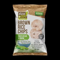 RICEUP! Brown Rice Chips Sour Cream & Onions