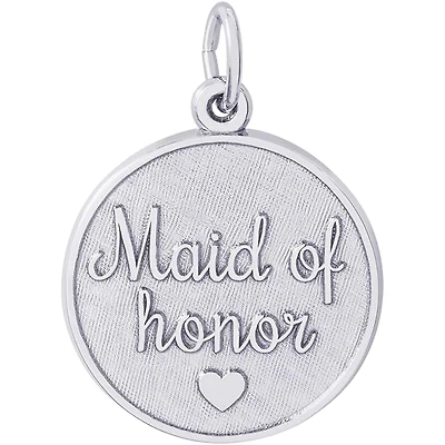 Maid of Honor Charm