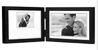 Double Horizontal Black Frame 4x6
