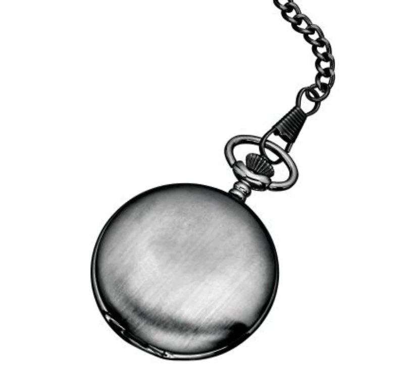 Dark Quartz Pocket Watch