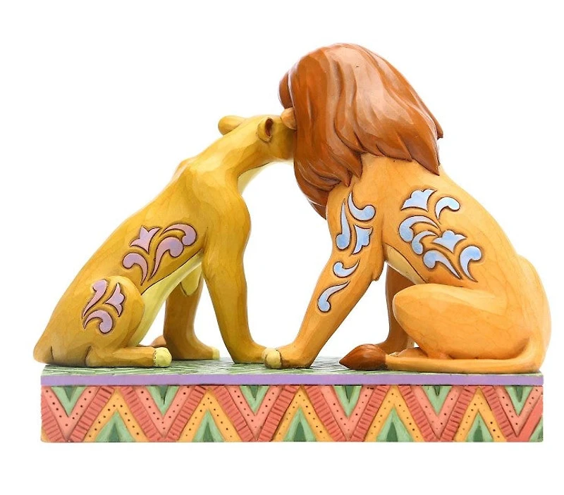 Simba and Nala Snuggling