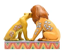 Simba and Nala Snuggling