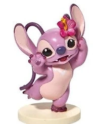 Stitch and Angel Figurines