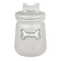 Ceramic Dog Treat Jar
