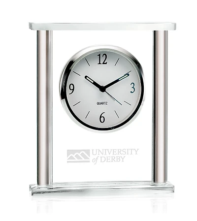 Harrogate Clock 6.75" (Engraving Included)