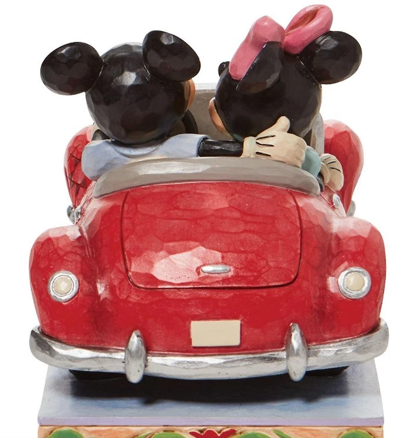 Mickey and Minnie in Car