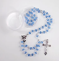 Blue Bead Rosary