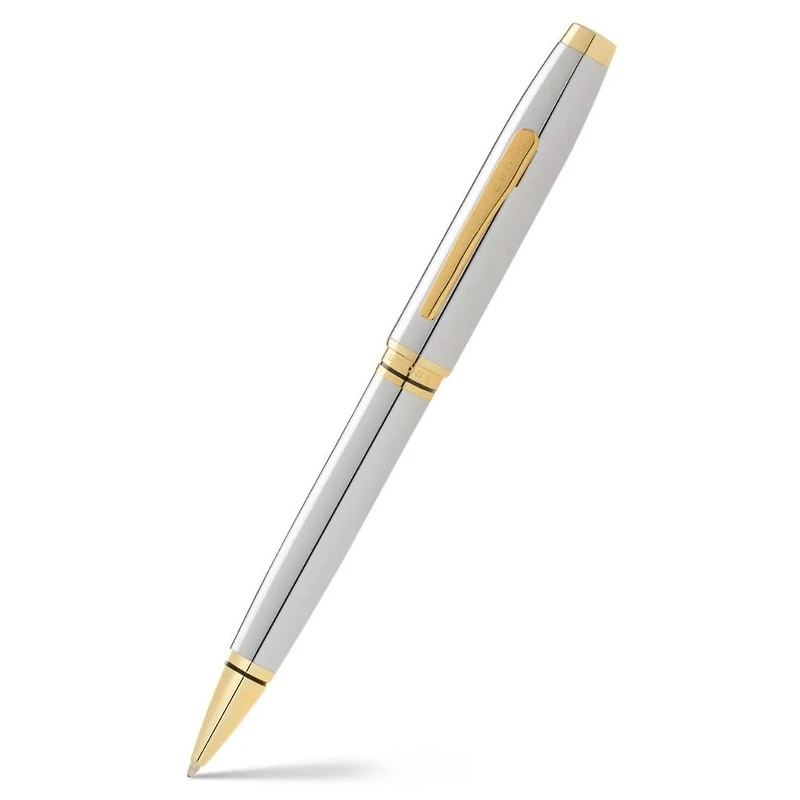 CROSS - Coventry Ball Point Pen (Chrome/Gold)
