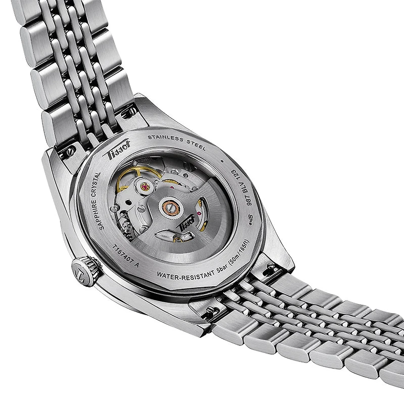 Tissot Visodate Blue Dial 39mm Watch | T1574071104100