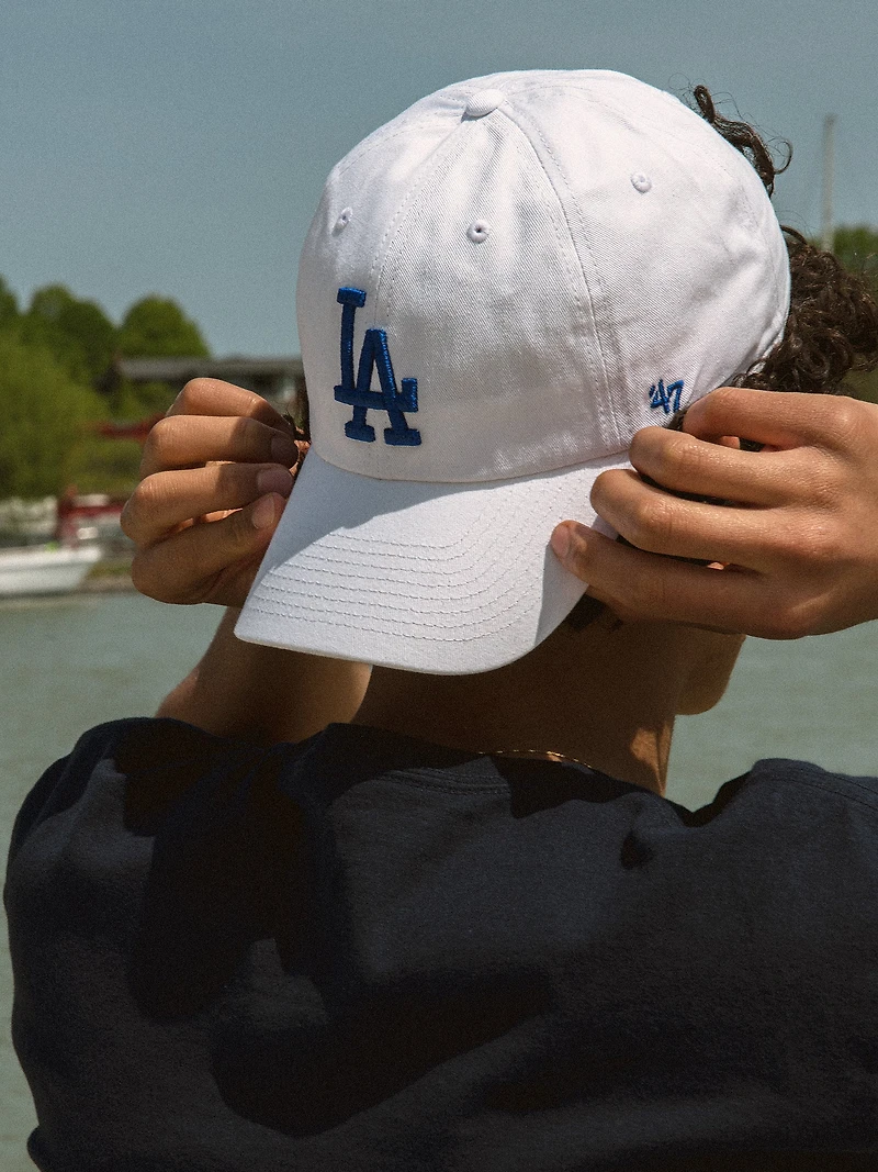 47 LA DODGERS CLEAN UP HAT - CLEARANCE