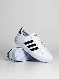 MENS ADIDAS GRAND COURT 2.0 SNEAKER - CLOUD WHITE/CORE BLACK