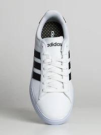 MENS ADIDAS GRAND COURT 2.0 SNEAKER - CLOUD WHITE/CORE BLACK