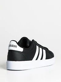 MENS ADIDAS GRAND COURT 2.0 SNEAKER - CORE BLACK/CLOUD WHITE