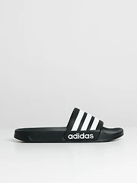 MENS ADIDAS ADILETTE SHOWER SLIDES - CORE BLACK/CLOUD WHITE