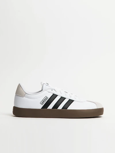 MENS ADIDAS VL COURT 3.0 SNEAKER - CLOUD WHITE/CORE BLACK/GREY ONE