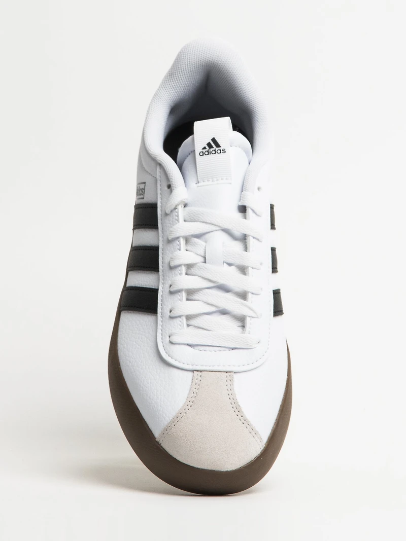 MENS ADIDAS VL COURT 3.0 SNEAKER - CLOUD WHITE/CORE BLACK/GREY ONE