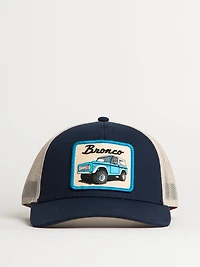 AMERICAN NEEDLE VALIN BRONCO TRUCKER HAT