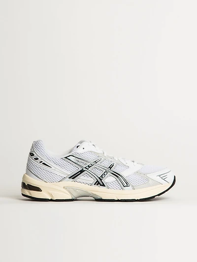 MENS ASICS GEL 1130 SNEAKER - WHITE/CLOUD GREY