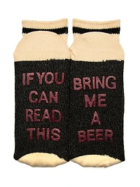 BRING ME A BEER SOCKS - BLACK