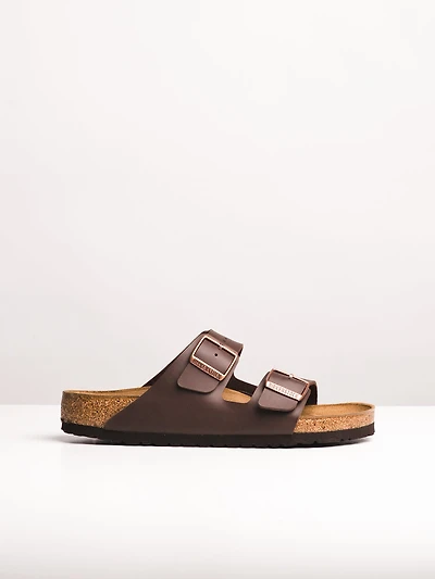 MENS BIRKENSTOCK ARIZONA SANDALS - DARK BROWN