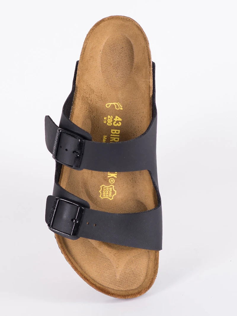 MENS BIRKENSTOCK ARIZONA BLACK SANDALS