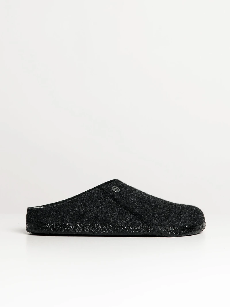 MENS BIRKENSTOCK ZERMATT SHEARLING CLOG - ANTHRACITE