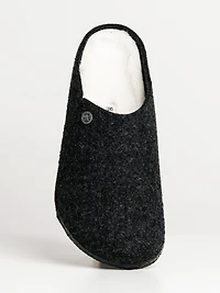 MENS BIRKENSTOCK ZERMATT SHEARLING CLOG - ANTHRACITE