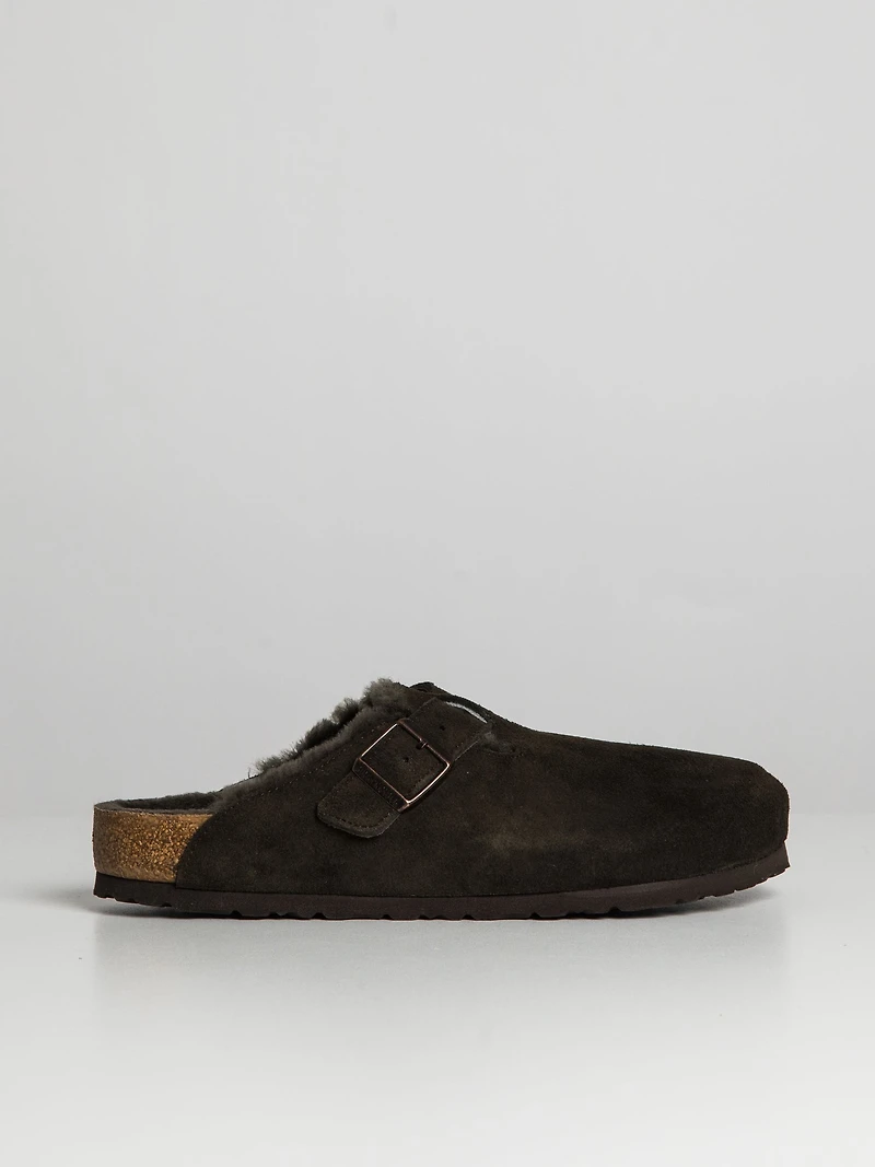 MENS BIRKENSTOCK BOSTON SHEARLING - MOCHA