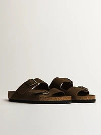 MENS BIRKENSTOCK ARIZONA CORD SUEDE - REGULAR DARK TEA