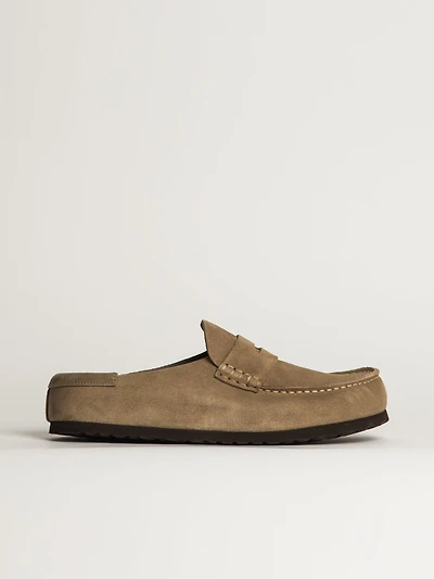 MENS BIRKENSTOCK NAPLES 2.0 GRIP - TAUPE SUEDE
