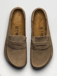 MENS BIRKENSTOCK NAPLES 2.0 GRIP - TAUPE SUEDE